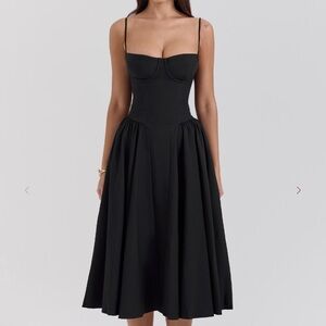 House of CB Black Samaria Dress